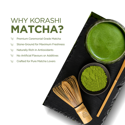 Korashi Ceremonial Grade Matcha Powder